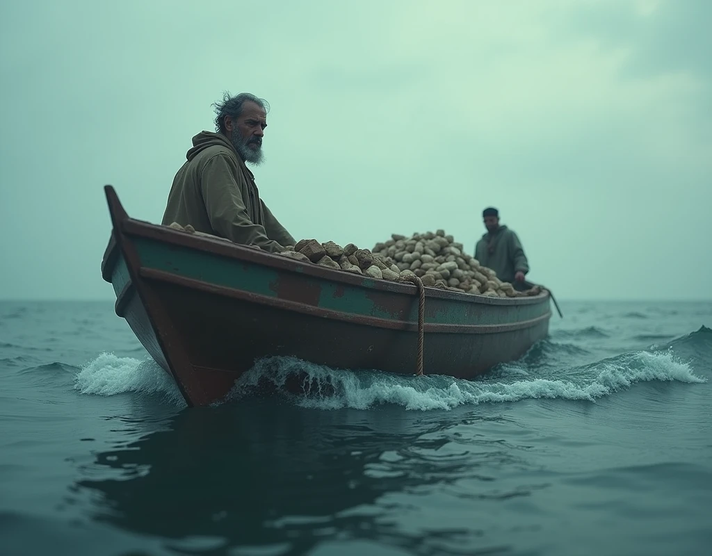 Drug smuggling by Pakistan local using a boat