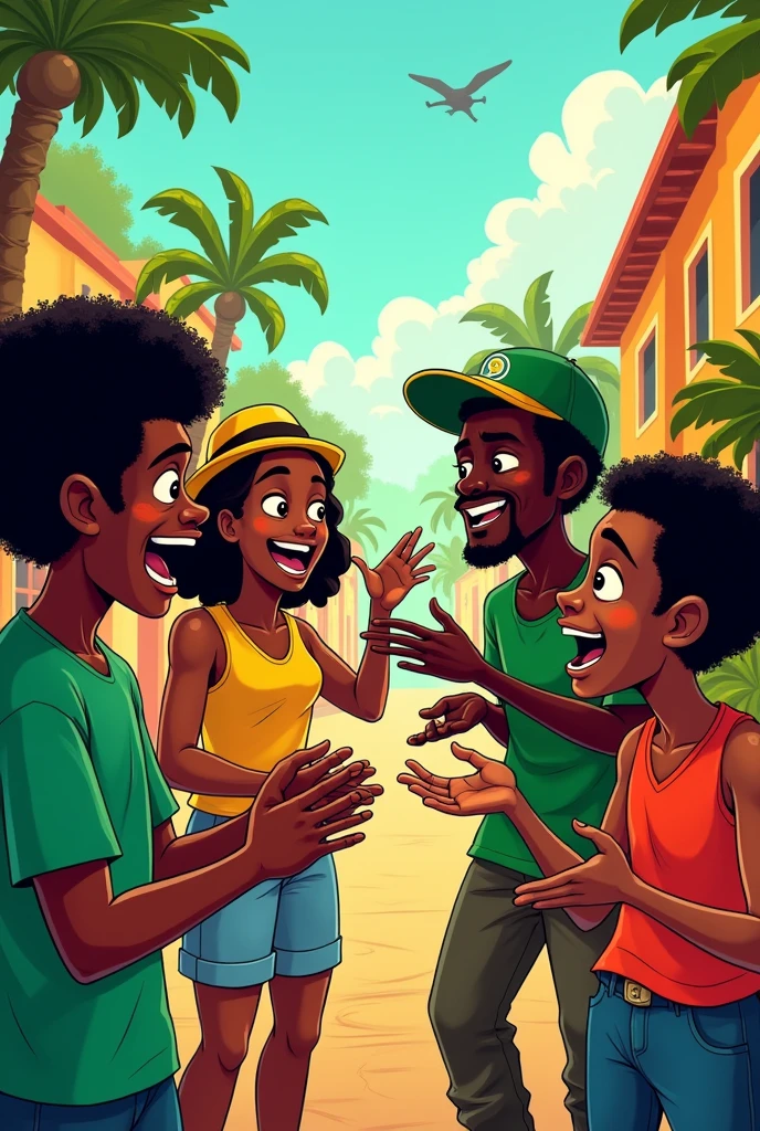 Animated Jamaican Language