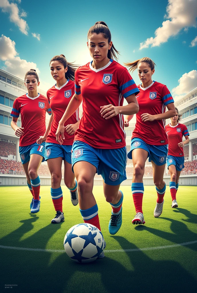 Generate a world expectation flyer for soccer at the UTEL university

