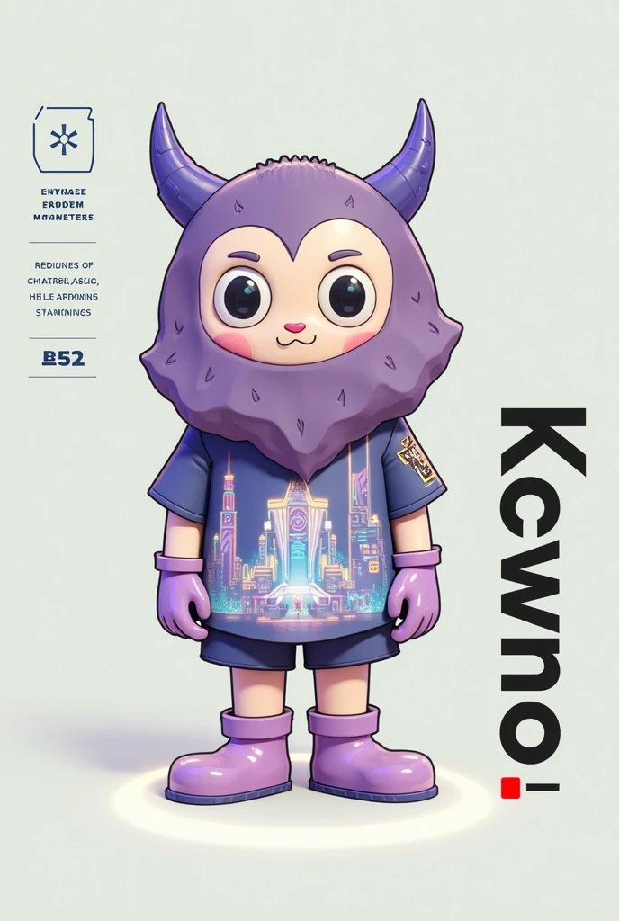 Nft cyberpunk monster fofo dear good