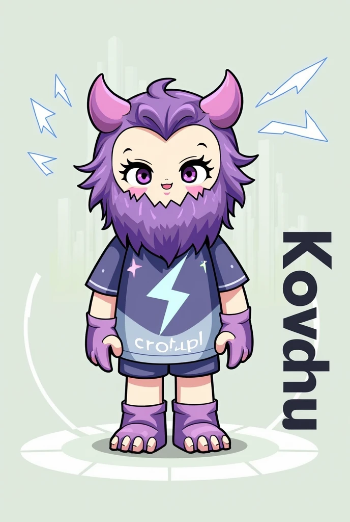 Nft cyberpunk monster fofo dear good