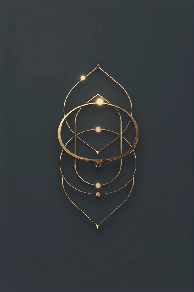 An elegant company logo with the initials SGH considering that the name is innova shop