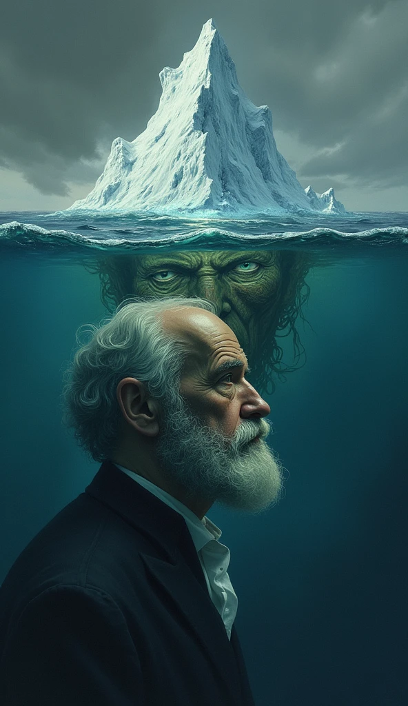 Sigmund Freud iceberg theory