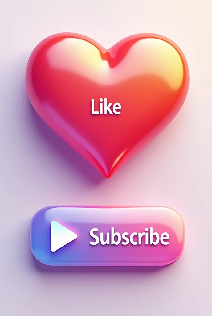 Like And Subscribe Button of YouTube channel 