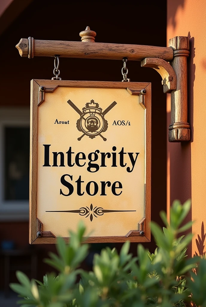 A sign that says INTEGRITY STORE 