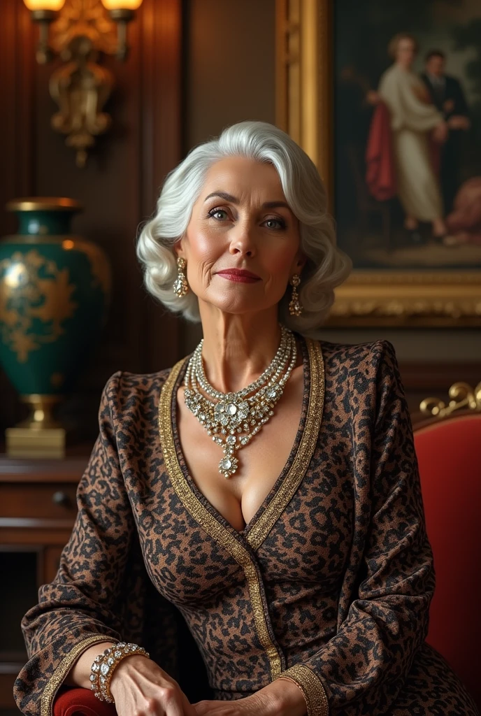 a very rich woman