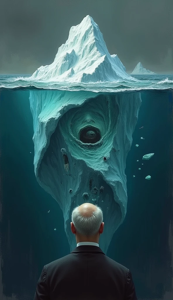 Sigmund Freud iceberg theory