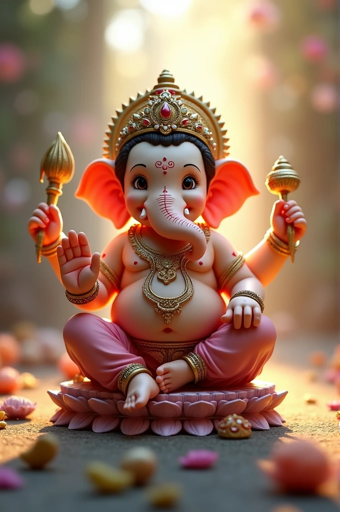 3D child Ganesh ji ultimate