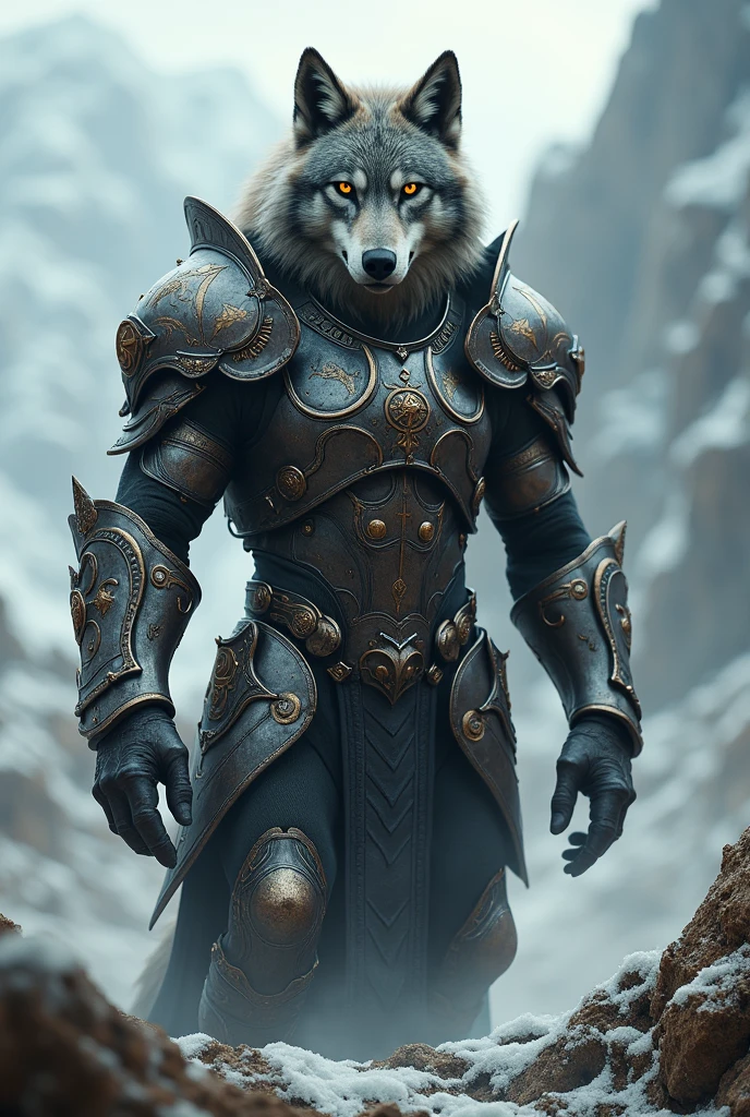 Wolf in armor 

