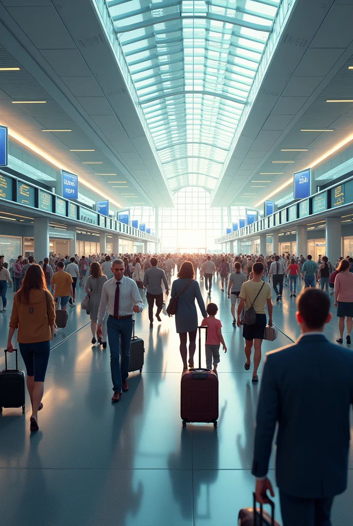 Airport picture in width