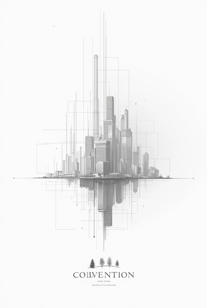 Sketch of the evolution of the form that demonstrates the concept of synergy for the project of my student housing