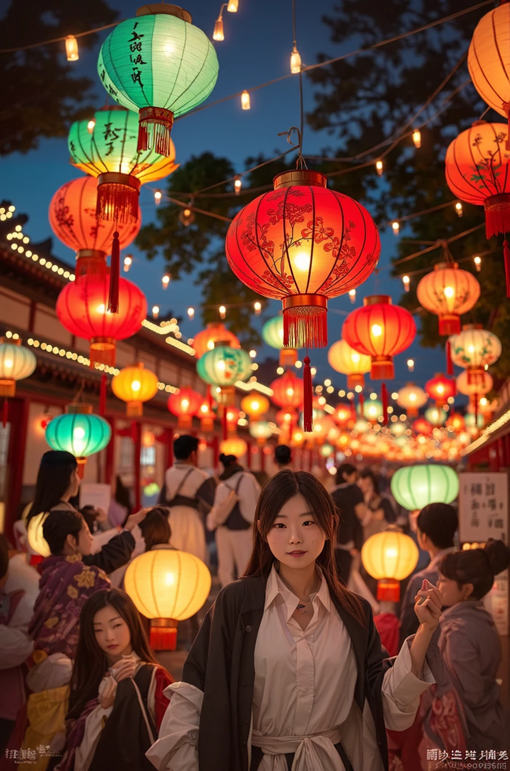 Chinese Lantern Festival、photograph、photograph画質