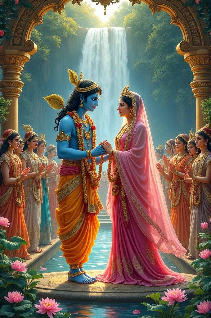 Shree Krishna 16108 marriage real picture 
