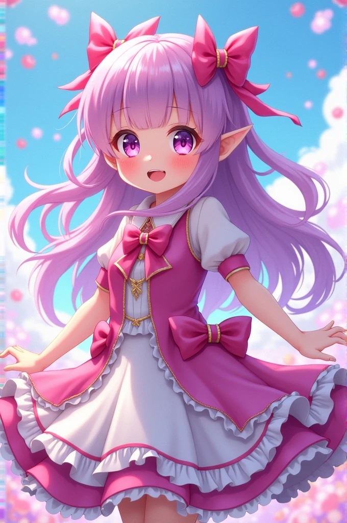 Anime girl and nono c
ostume