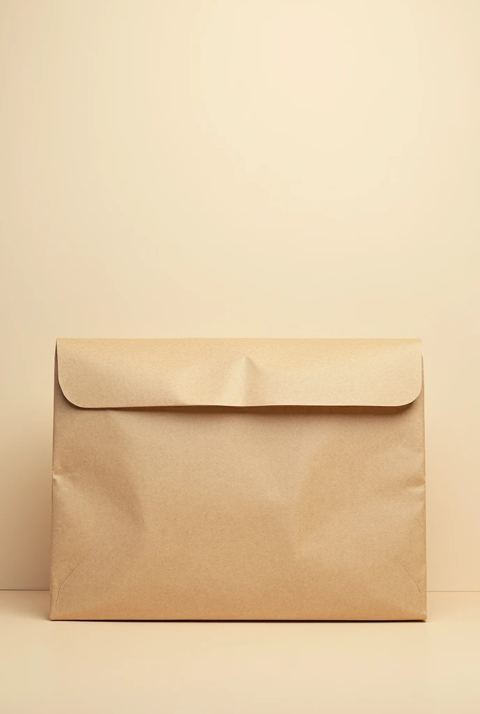 High quality brown paper, horizontal view