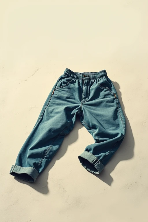 Pants lying on the ground
