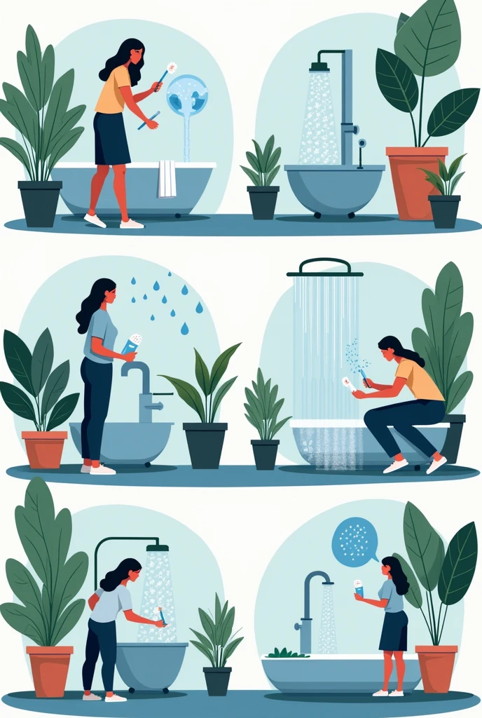 Turn off the tap while brushing your teeth, Take shorter showers and reuse rainwater to water your plants. Water conservation is essential to ensure that this vital resource is available to everyone in the future..