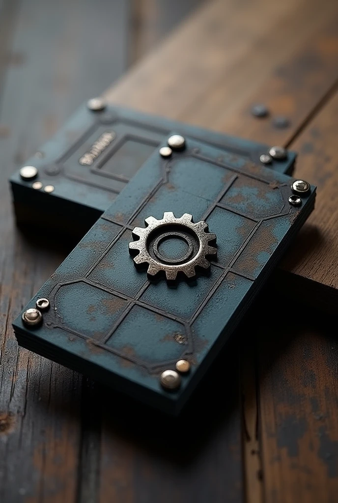 Spare parts business card

