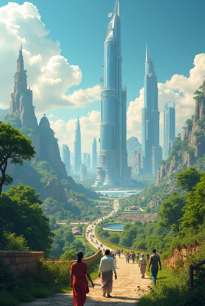 India in 2100