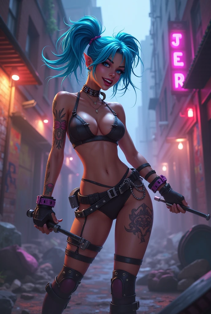 Jinx vulgar de League Of Legends