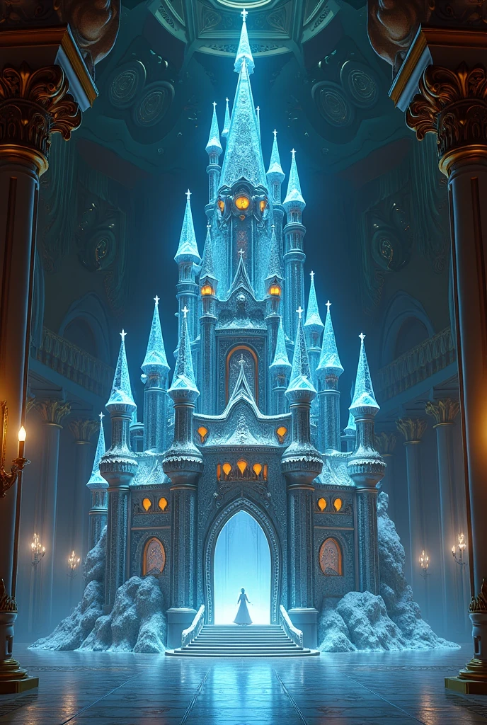 Build a diamond castle、Indoors