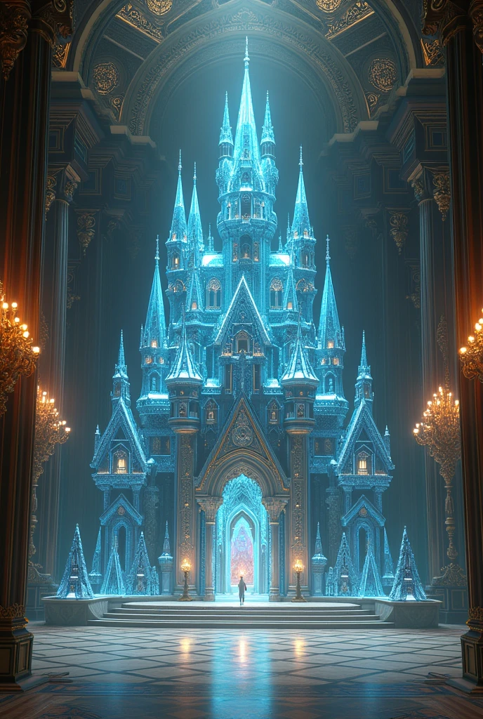 Build a diamond castle、Indoors