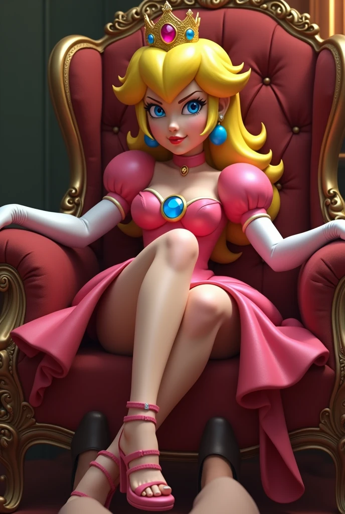 Rule 34 Princess peach bratty foot worshipped