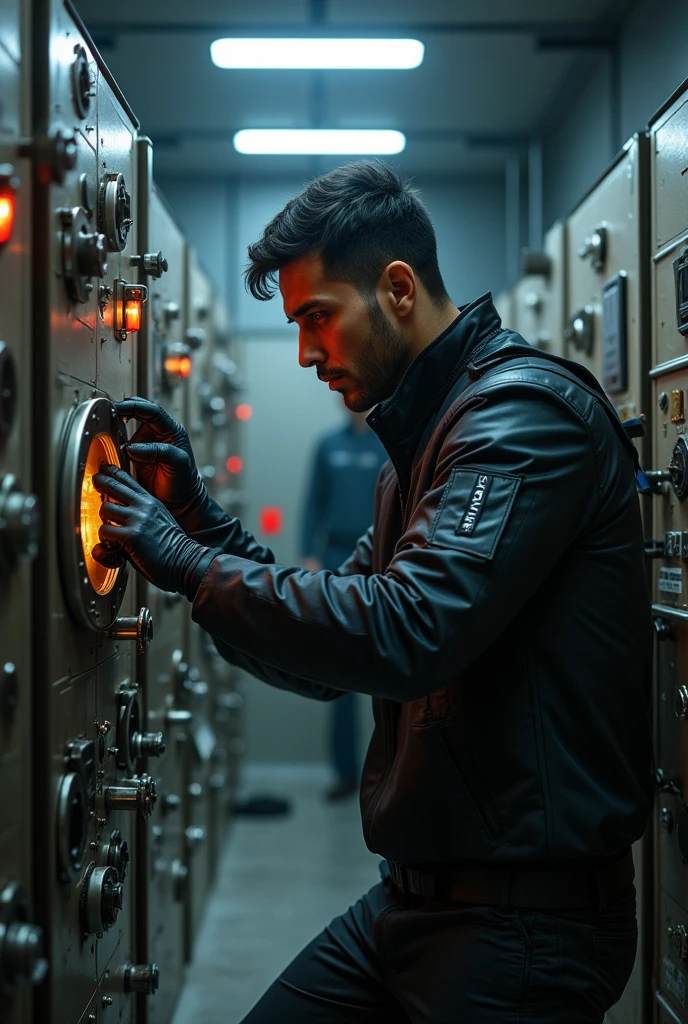 Raj: A mechanical genius responsible for cracking the vault's physical security.
