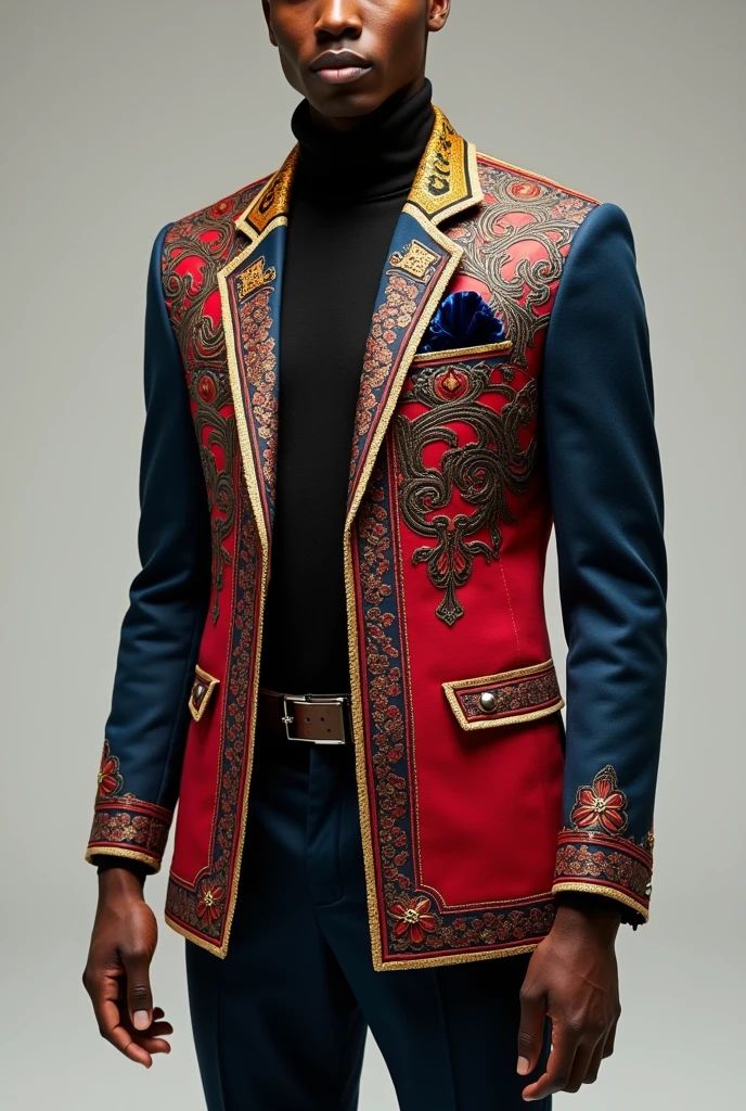 Create a sports jacket that stands out in the Colombian and American markets