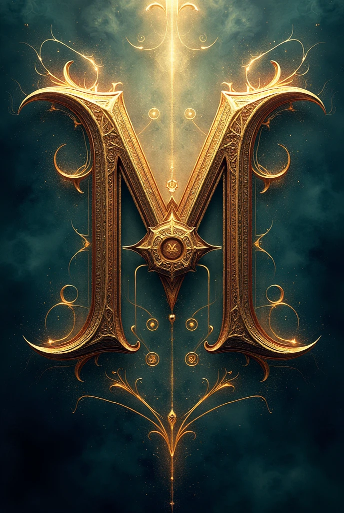 Create a letter from the combination of the letter m and the letter K