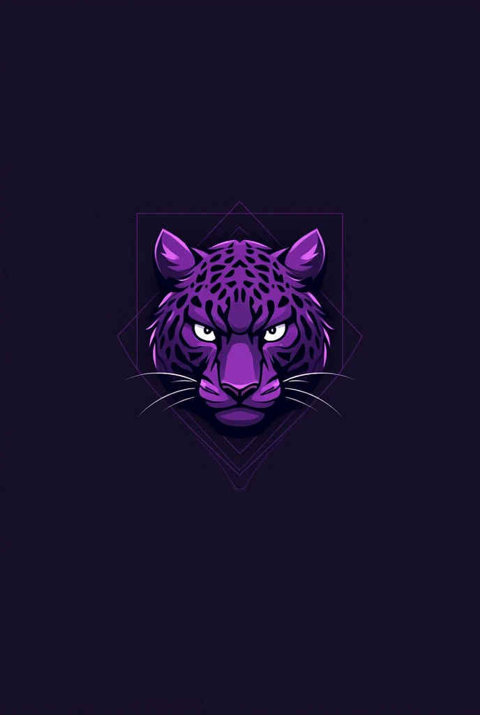 create a logo for the brand "SAYONARA SHADY" the mascot is a purple jaguar