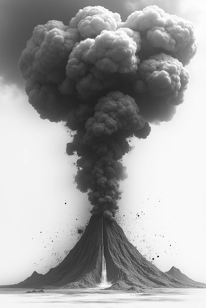 a volcano erupts，Blood-red magma，Rock splashes，debris flying, and the feeling that disaster is imminent. Long lens camera angle with EE 70mm lens on the Nikon D850, Aim for high resolution, Photorealistic rendering. Ensure that the scene is highly detailed, With HDR lighting, And convey a sense of urgency and confusion.oppression