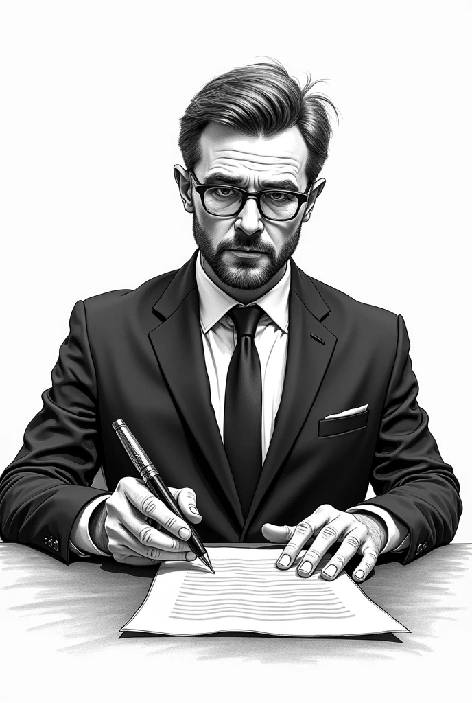 Enhanced black and white drawing Endorser:
is the person who receives the right, and can re-endorse it to a third person.