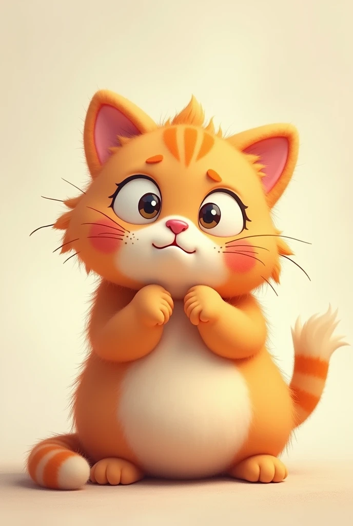 A cat with a doh