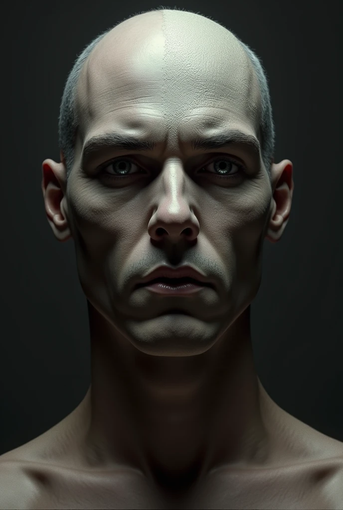 Masked man's face on stage written Tyros_Talia is as real as in real life