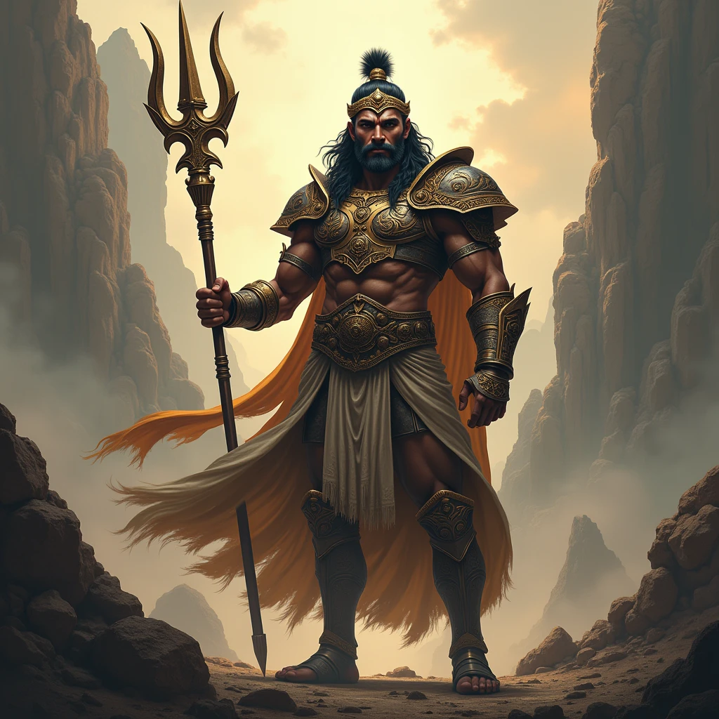 god of bad weather, male, deity, powerful, rain, storm, hurricane, evil, umbrella