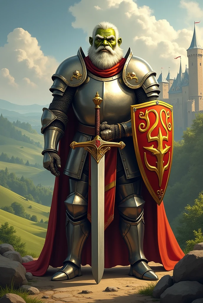 Pepe Lore as a Knight