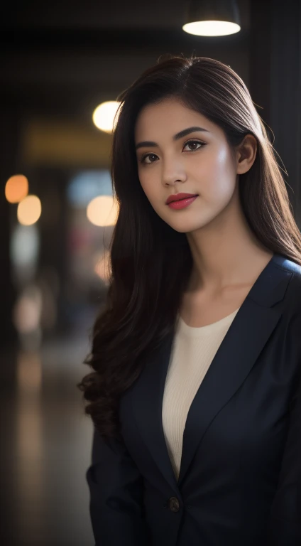 Tall and slender beauty、Beauty in suits、Colossal 、undershirt、Cool beauty、Career woman、Japan beauties、modeled、tiese,Hotel lobby
1girl,solo,long hair,Rough skin,(looking at viewer:1.2),wet hair,micro_shorts,dark,polaroid,(depth_of_field:1.5),rainy days,outdoors,street,hair between eyes,moody lighting,Tyndall effect,Cinematic Lighting,night,lamppost,lens flare,available light,rim light,glowing neon lights,curvy,chinese_style,