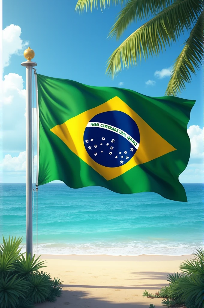 Flag of Alagoas and Brazil