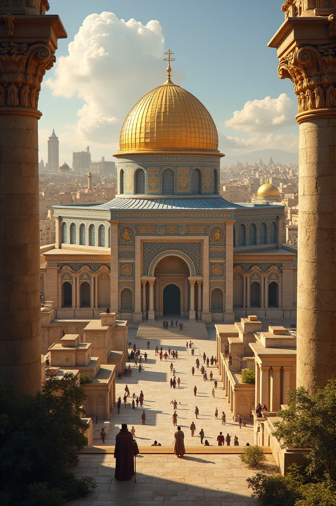 Second Temple in Jerusalem after Christ died