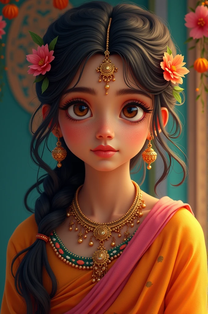 Generate a Indian girl image
