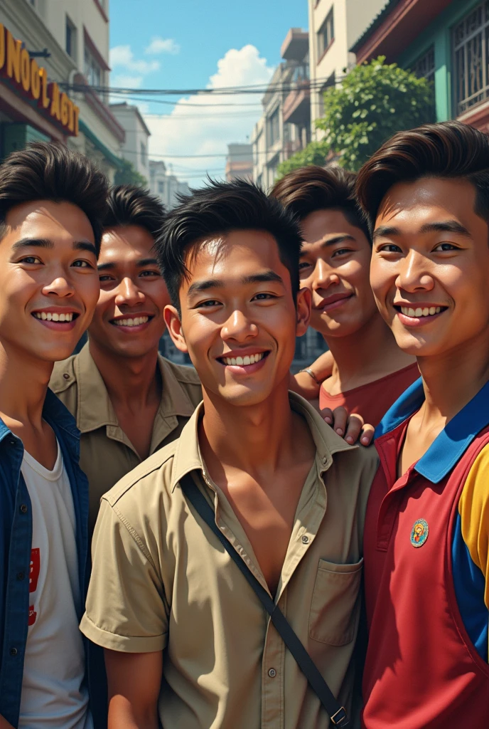 Generate a random filipino men pictures ages 20's
