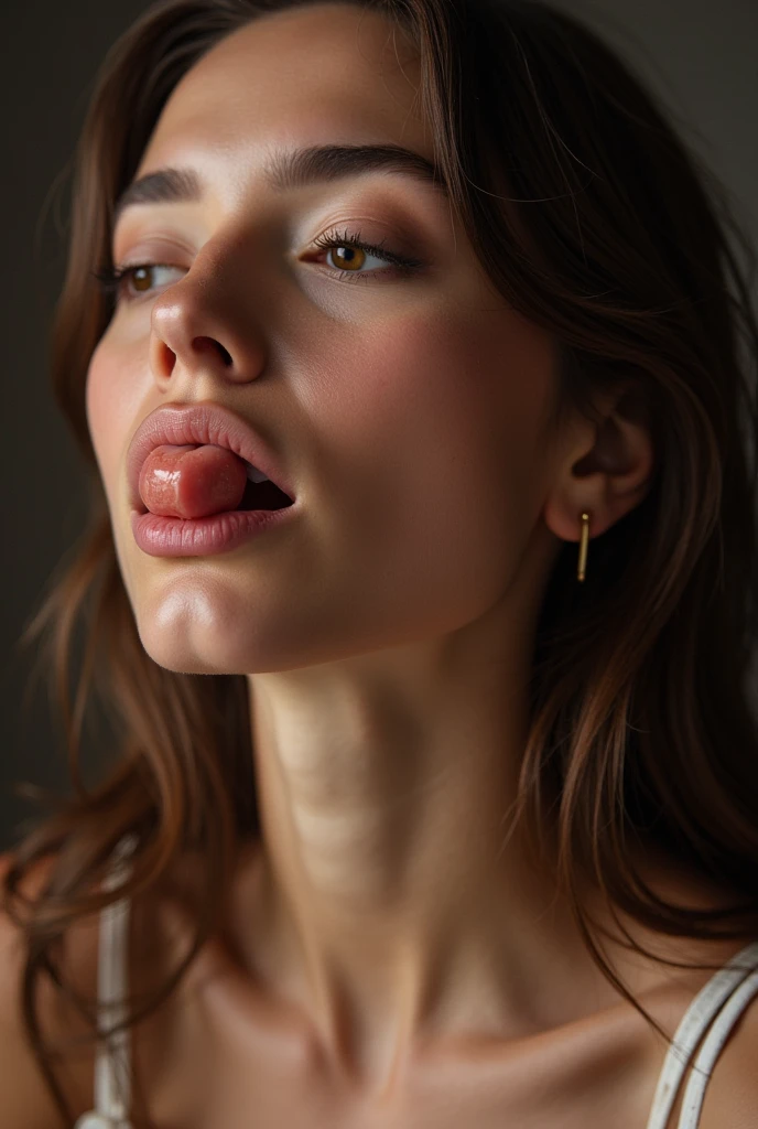 a human girl doing blowjob




