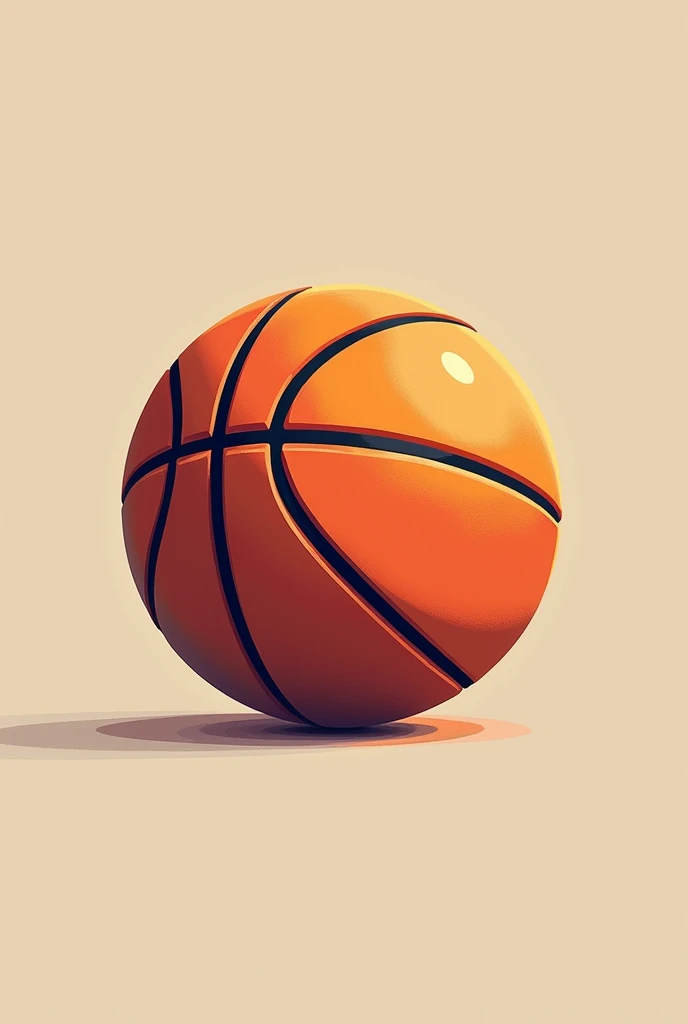 B3P basketball logo with just a basketball