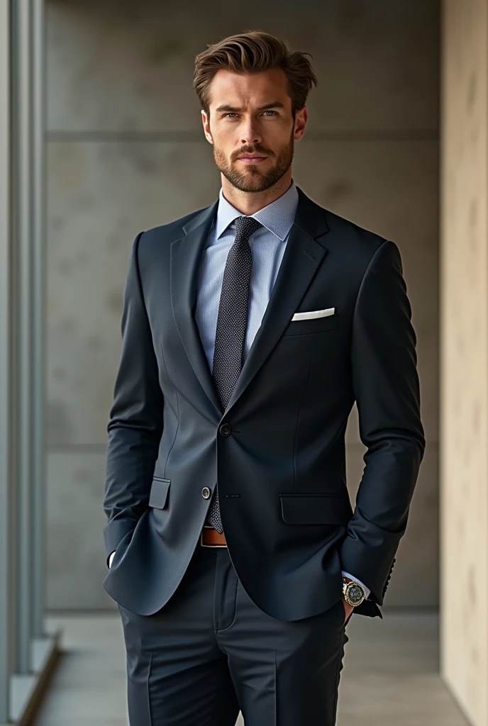 An eye-catching image for a menswear store