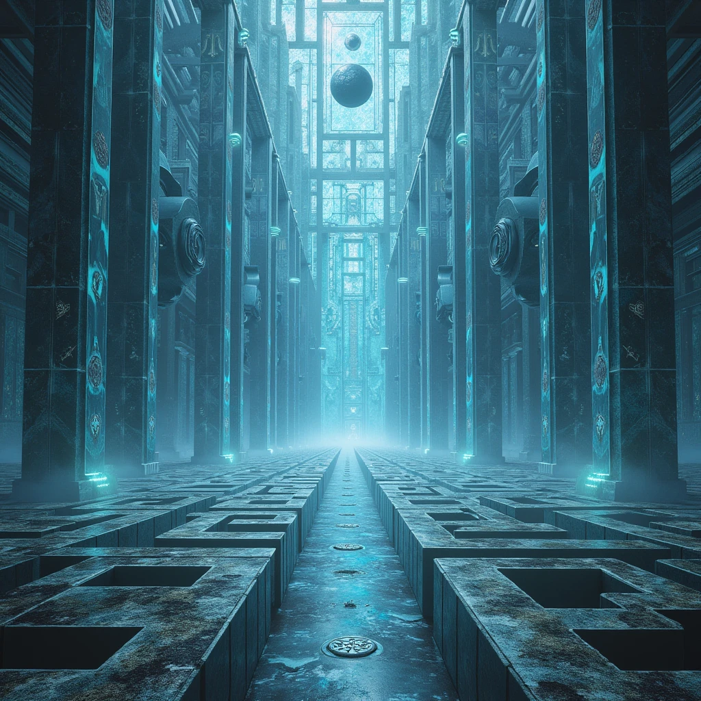 Maze of the seven thousand crystal frames. Concept alluded to by Abdul Alhazred, but whose true meaning is unknown. Some cults are believed to have traveled its ways nonetheless. Traveling through the frames may give access to a new level of reality that gives the traveler more occult knowledge, yet this also makes him more likely to be subjugated by the Great Old Ones.