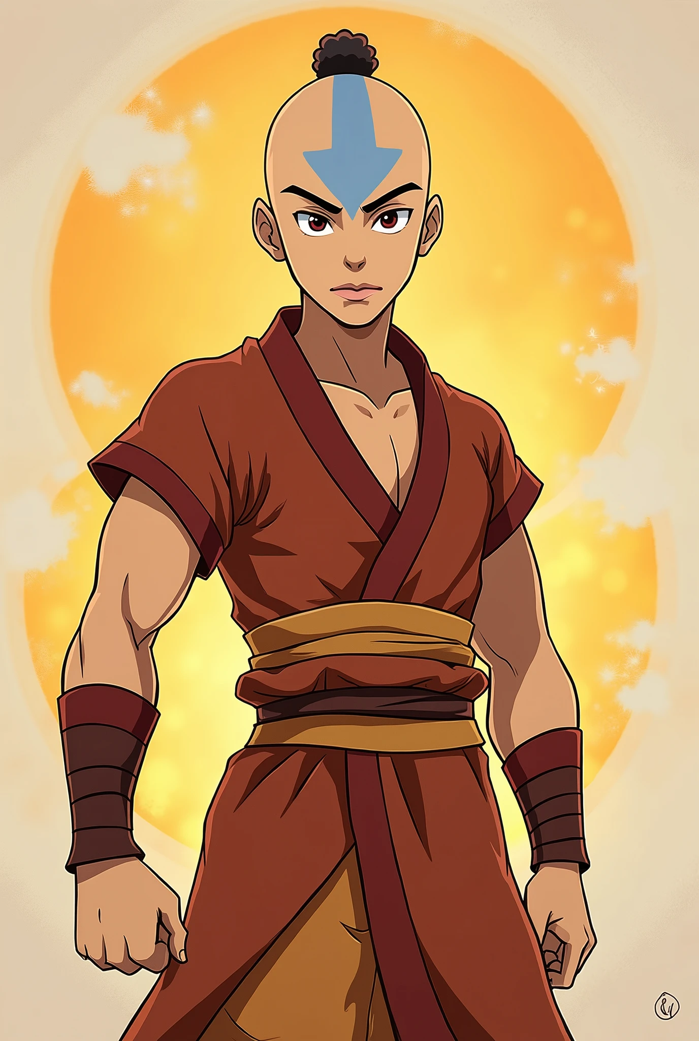 Create a hentai comic about the drawing avatar the legend of aang