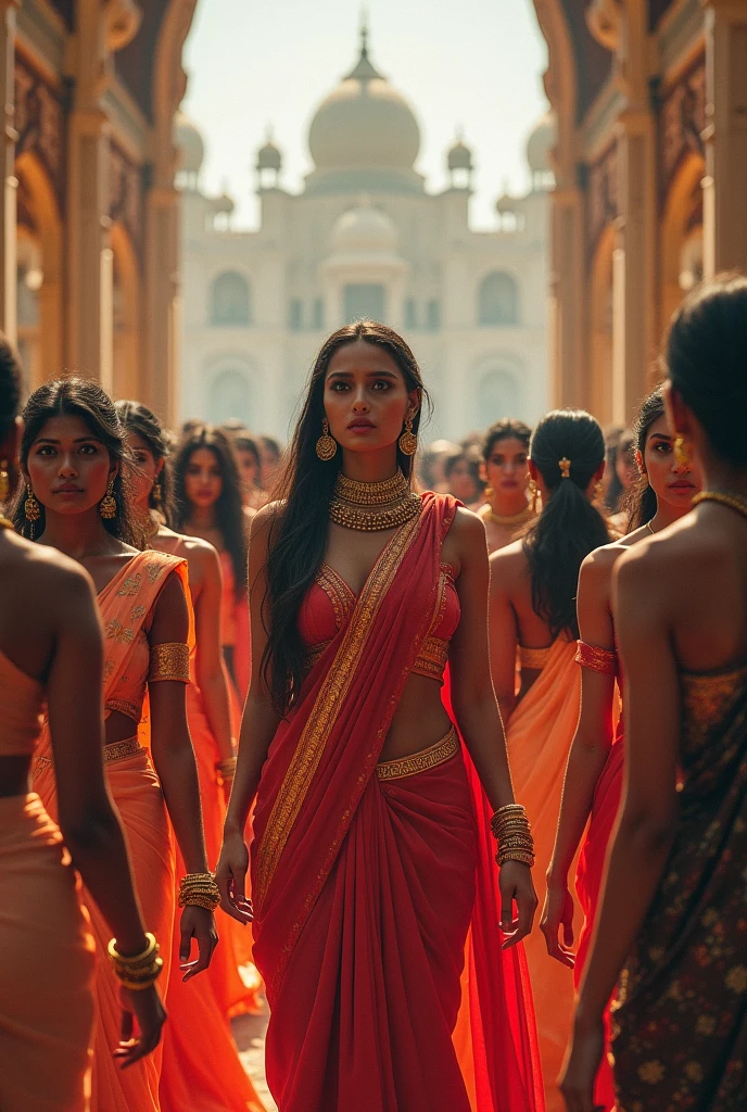 Kingdom of only sexy womens in saree and lot of womes waiting for king