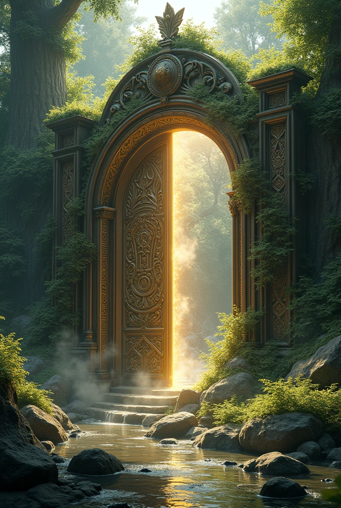 Fairy realm portal large gate magic