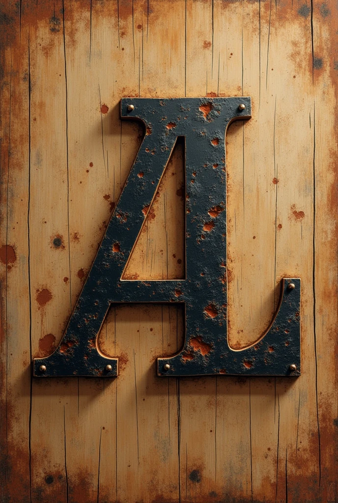Create a logo with the letters A and L together for a cattle marker